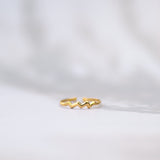 Sterrenbeeld ring goud Waterman januari februari Aquarius