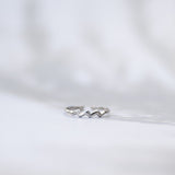 Sterrenbeeld Ring zilver Waterman Aquarius december januari