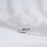 Sterrenbeeld Ring zilver Kreeft Cancer