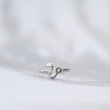 Sterrenbeeld Ring zilver Leeuw Juli Augustus Leo