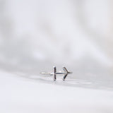 Sterrenbeeld Ring zilver Boogschutter november december sagittarius