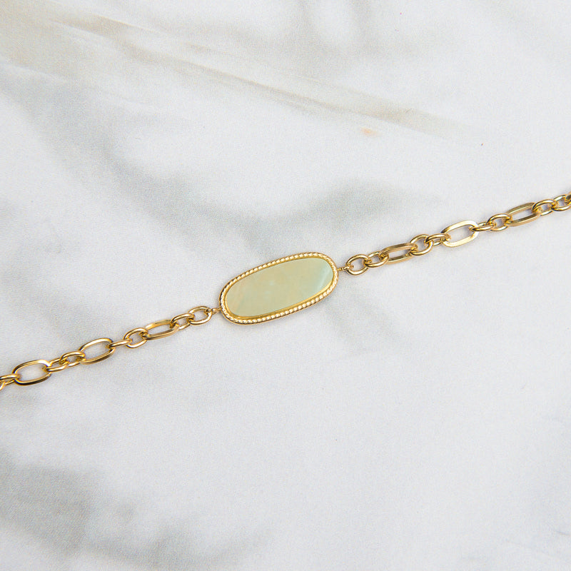 Light Green Oval
