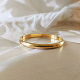 Gouden Bangle Armband Dames maat